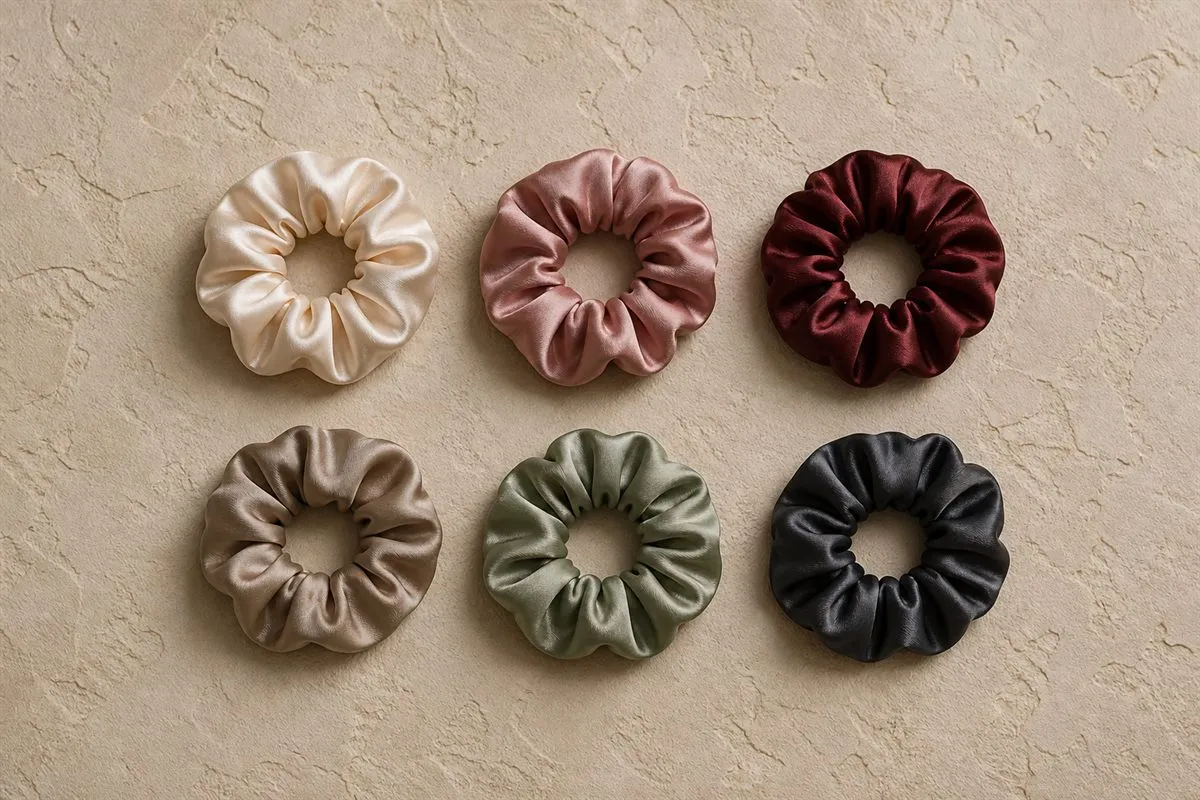Iconic Élastiques Satin (Lot de 6) Limited Edition