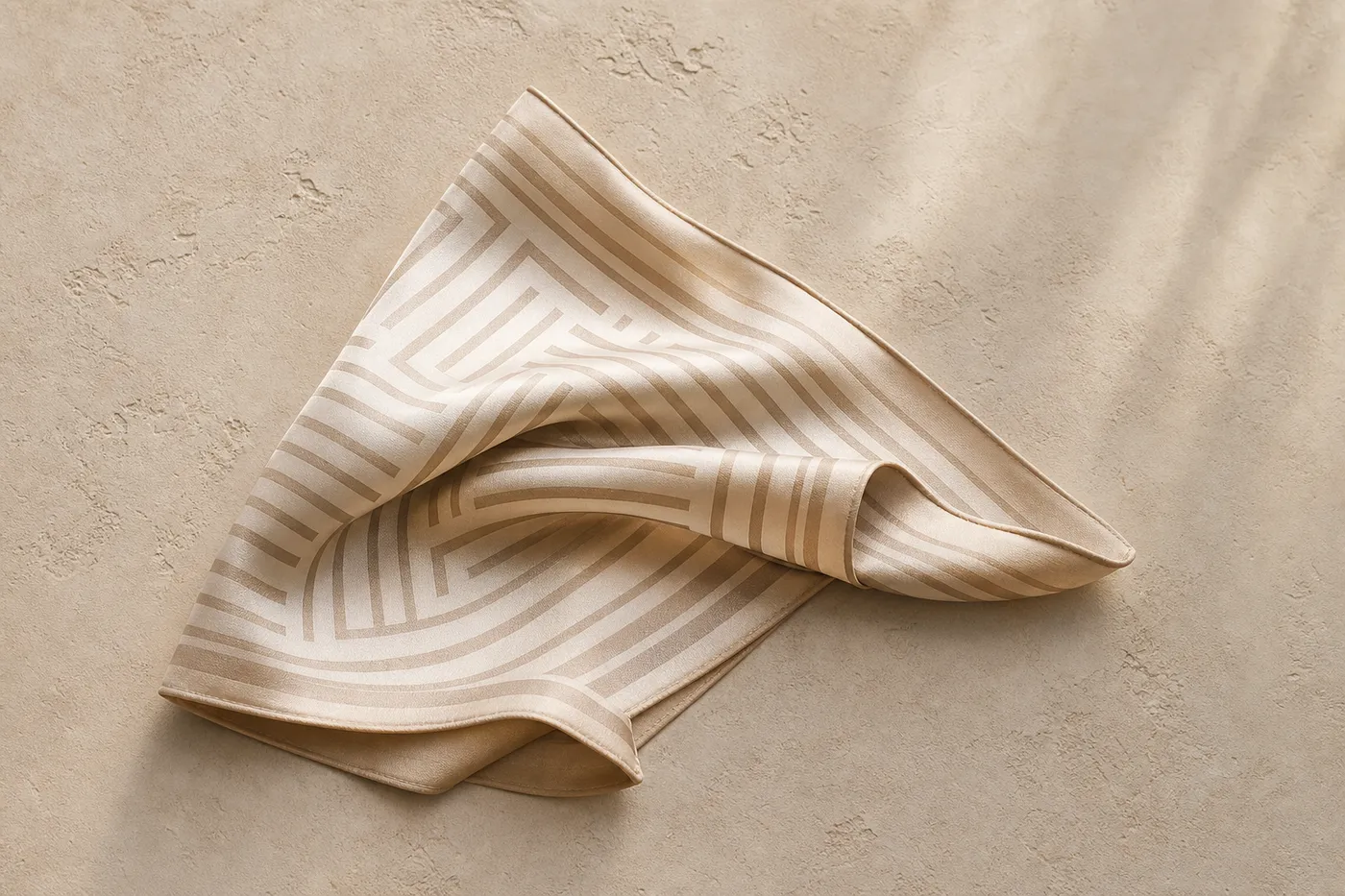 Mini Silk-Touch Square Scarf — Iconic