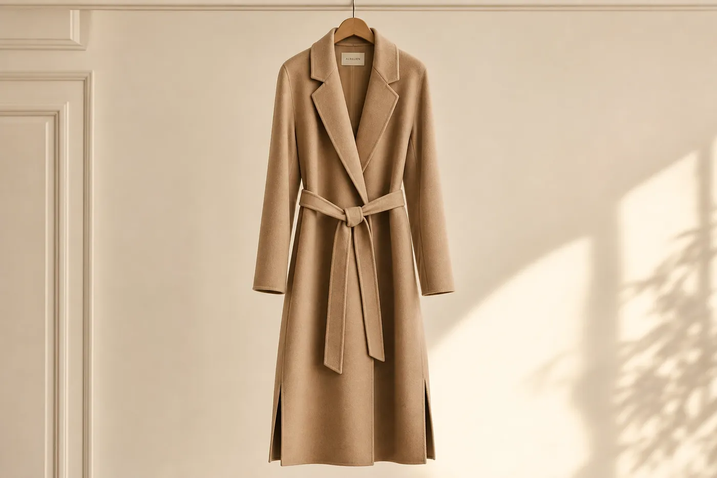 Belted Long Coat — Iconic